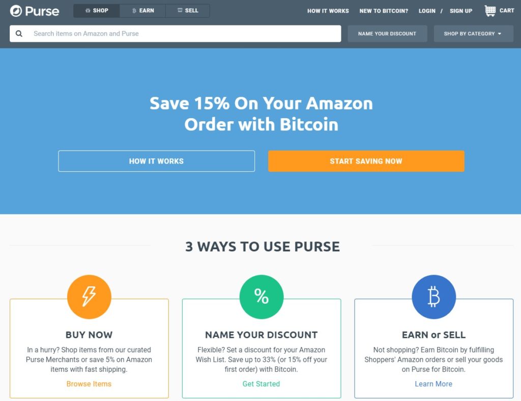 Earn bitcoin purseio