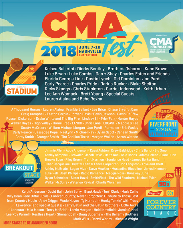 7 Country Music Festivals to Check Out in 2018
